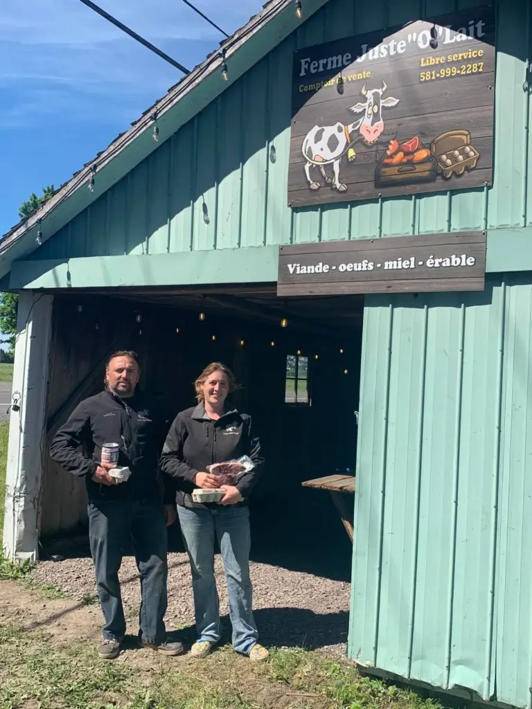 Ferme Juste''O''Lait,Saint-Édouard-de-Lotbinière