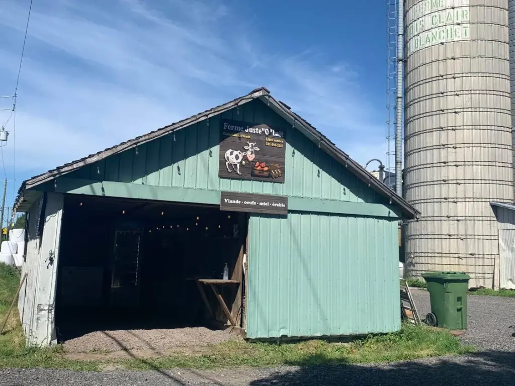 Ferme Juste''O''Lait,Saint-Édouard-de-Lotbinière