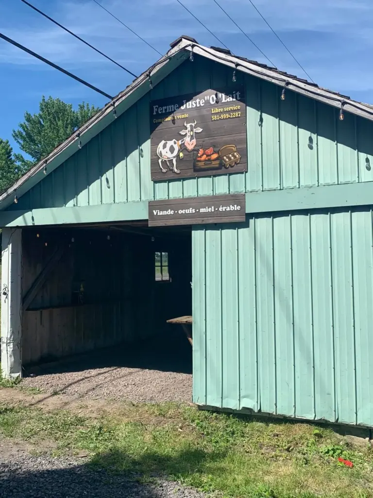 Ferme Juste''O''Lait,Saint-Édouard-de-Lotbinière
