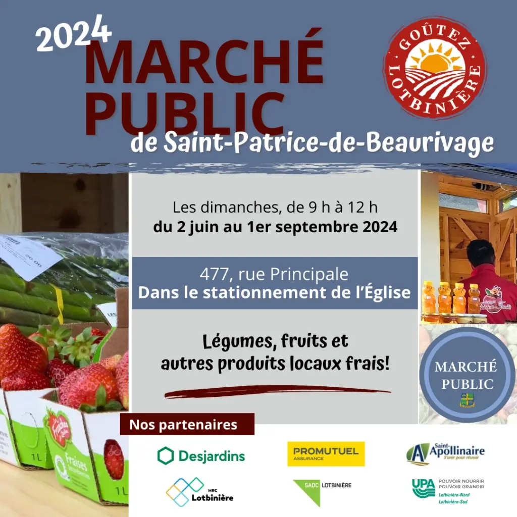 Le marché public de St-Patrice-de-Beaurivage,Saint-Patrice-de-Beaurivage