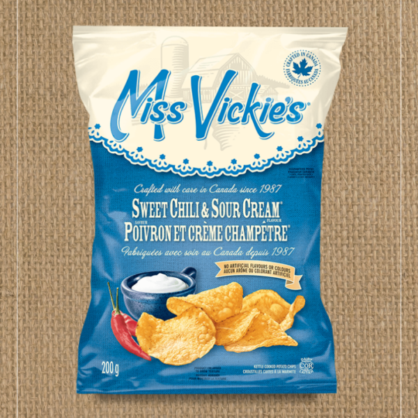 Miss Vickies poivron/ crème champêtre - Beaudry