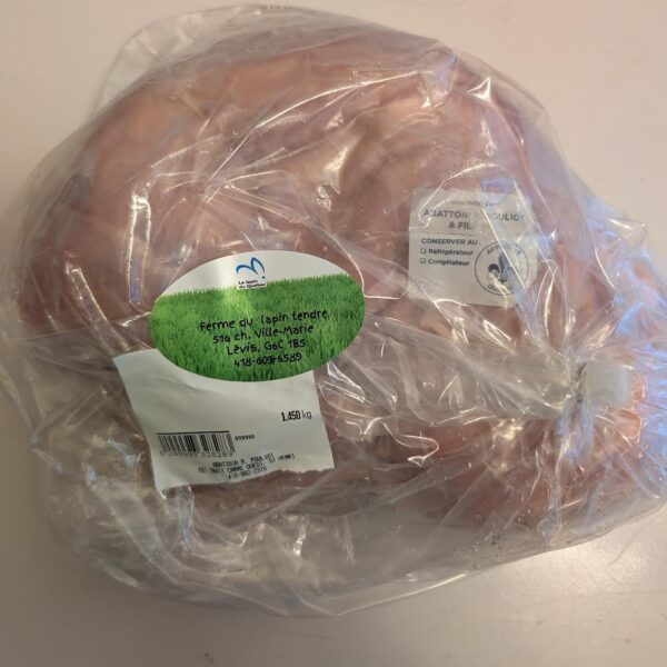 Lapin découpé 5 Morceaux - Lapin Tendre