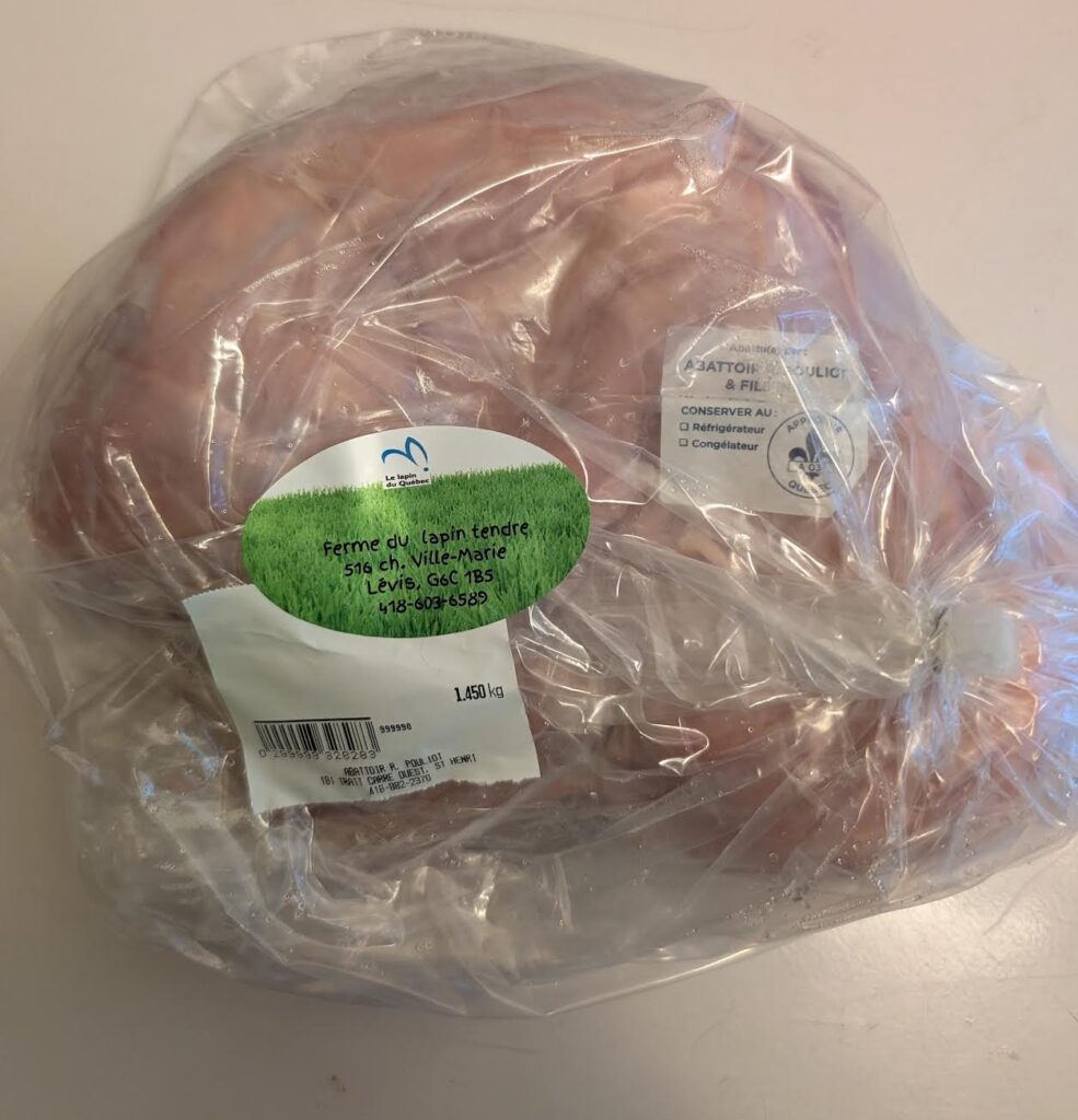 Lapin découpé 5 Morceaux - Lapin Tendre