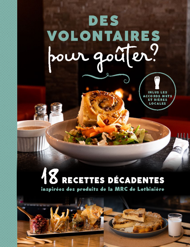 Plat gourmet devant cheminée, affiche promotionnelle culinaire