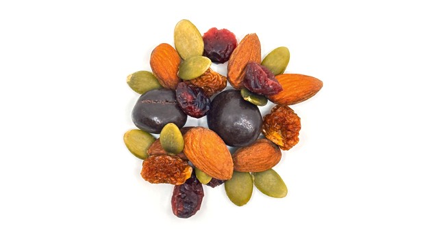 Mélange de fruits secs et graines variées
